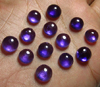 8x8 mm - 15 Pcs - Trully Gorgeous Quality Natural Purple Colour - AMETHYST - Round Shape Cabochon